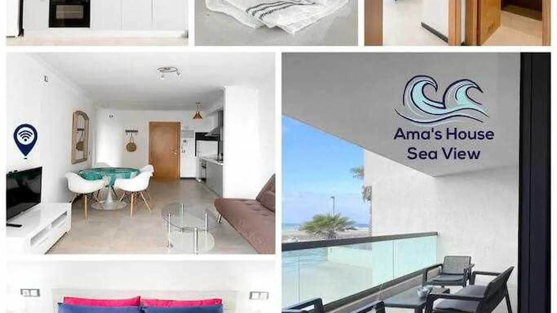 Apartment Amas House Sea View Wifi Free By Rentalfue El Cotillo